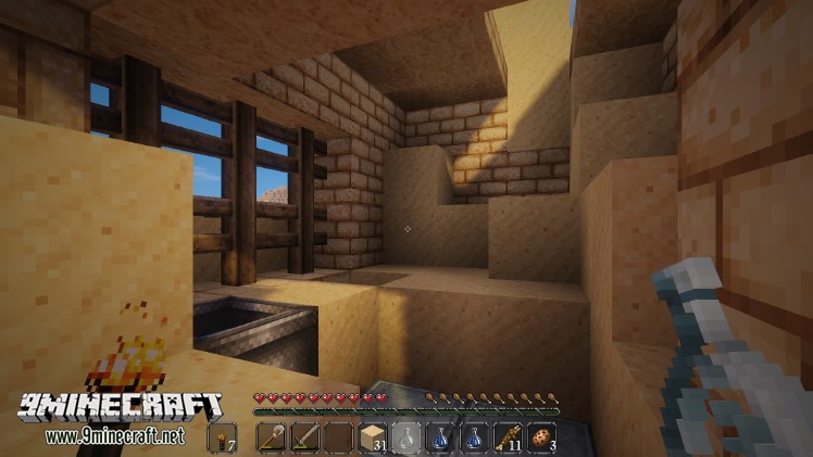 Coarse Sands Map for Minecraft 1